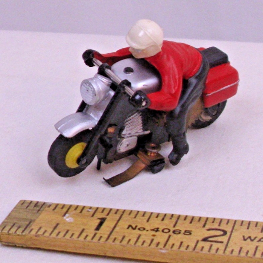 AURORA THUNDERCYCLE T JET MOTORCYCLE HO SLOT CAR IN RED & BLACK | eBay
