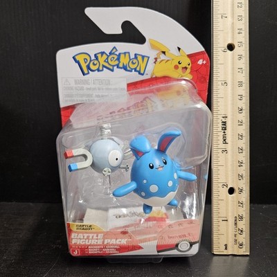 Pokemon MAGNEMITE & AZUMERILL Battle Figure 2 Pack Figures