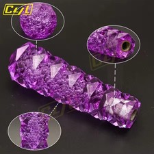 Crystal Gear 15cm Shift Knob Diamond Bubble M12x1.25 M10x1.25 M10x1.5 M8x1.25