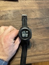 Garmin Instinct 45mm Black FRP Case with Black Band - Tactical Edition...