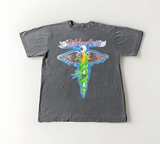 Motley Crue Dr. Feelgood Rare Vintage Reprint Single Stitch T-shirt Brockum L
