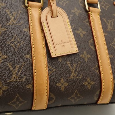 LOUIS VUITTON Monogram Soufflot BB Handbag/Shoulder Bag, Brown