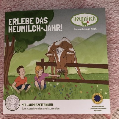 ERLEBE DAS HEUMILCH-JAHR ähnlich wie PIXI ausmalen Büchlein Buch