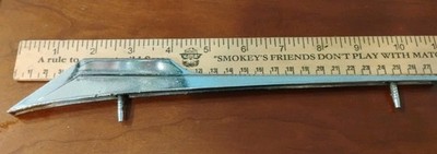 1966 Chevrolet Chevelle/Malibu Top of Hood Spear/Wind Breaker ornament #3887580