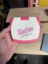 Barbie Online Talking Laptop Computer Toy Vintage 1998 Works Lights Up Talks