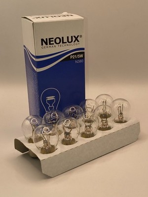 10x P21/5W 12V 21/5W BAY15d N380 Glühlampe Kugelbirne NEOLUX - Glühbirne NLX380