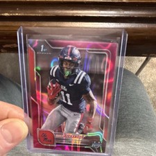 2025 Bowman Chrome Deuce Alexander Ole Miss #81 Lava Parallel 1st Bowman