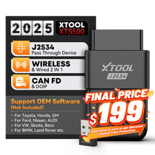 Xtool J2534 Reprogramming Tool Xts500 Pass-thru Programmer For 18 Car Brand Xtool J2534 Reprogramming Tool Xts500 Pass-thru Programmer For 18 Car Brand