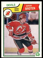 1983-84 O-Pee-Chee Aaron Broten New Jersey Devils #227