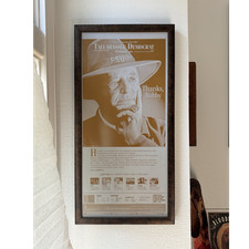 Framed Tallahassee Democrat Press Plate: Bobby Bowden Retirement FSU Seminoles