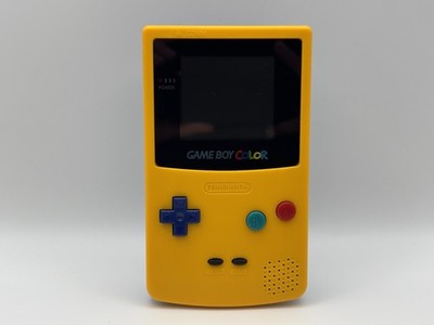 Nintendo GameBoy Color - Handheld - Spielkonsole  - Gelb - Neues Gehäuse
