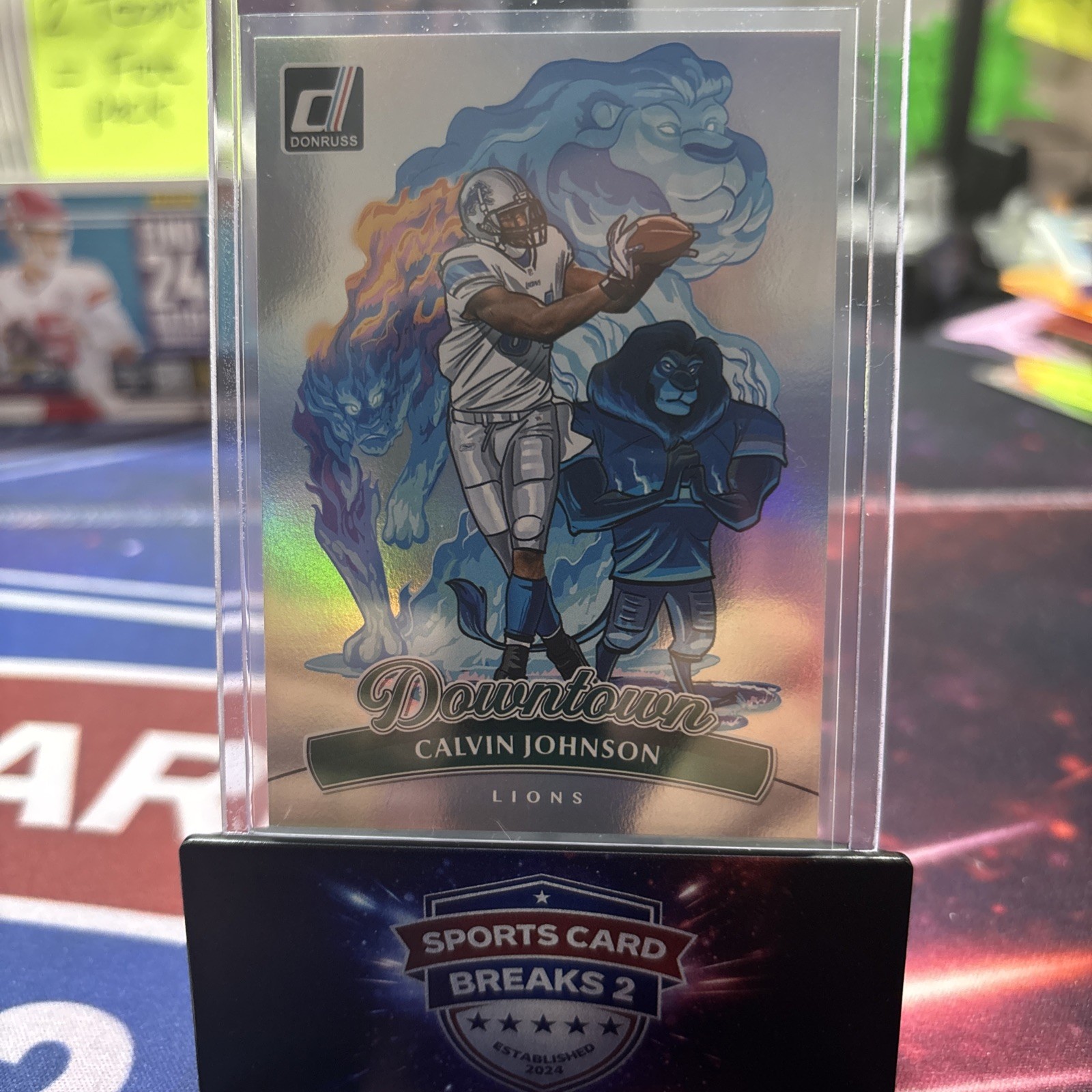 2025 Donruss Calvin Johnson Downtown #4