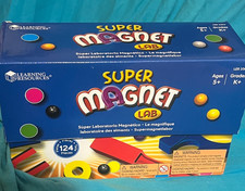 Science Education LAB Kit SUPER MAGNET Learning Resources Teaching Homeschool