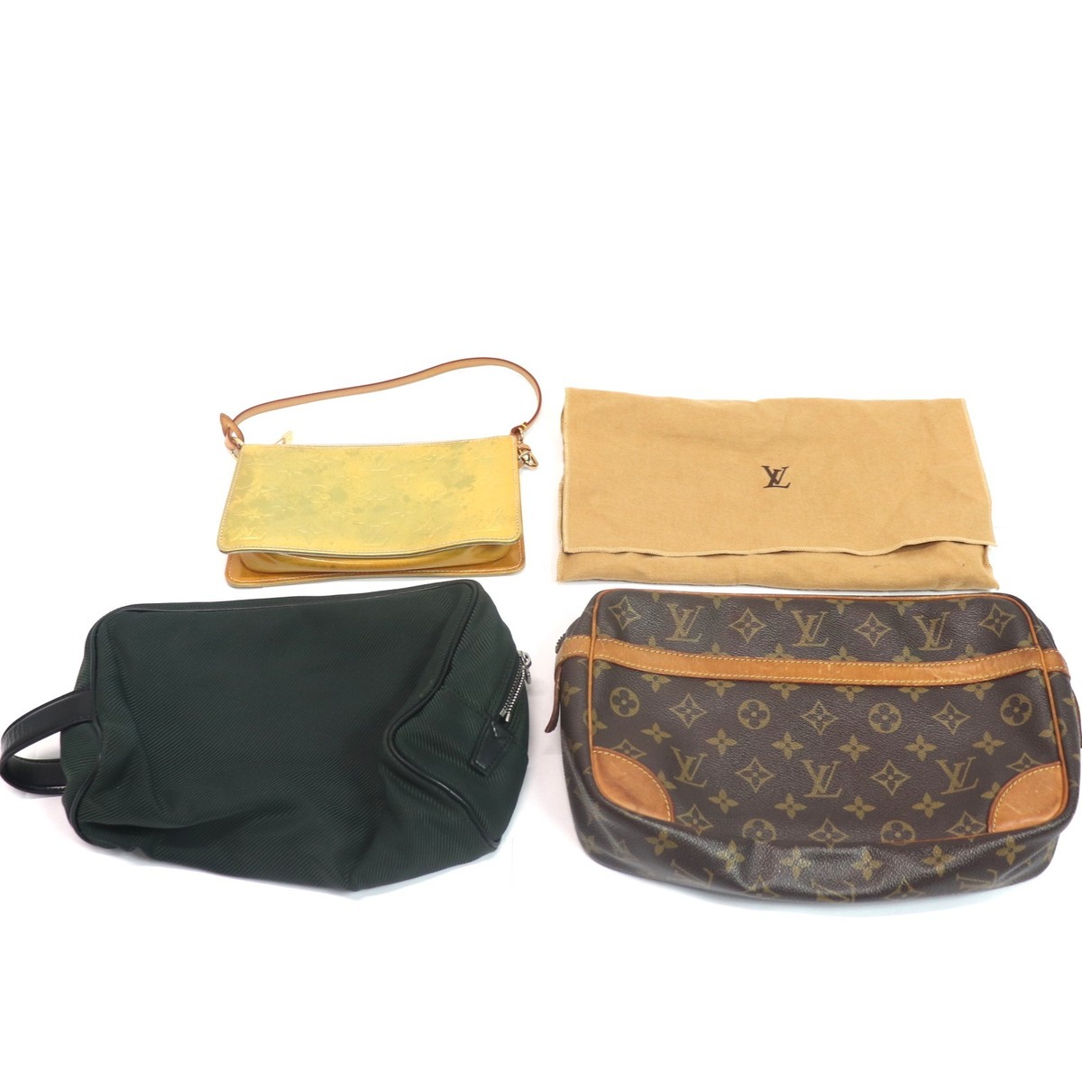 Louis Vuitton Bag Set of 3 M30752 M51845 M91010 From Japan 011
