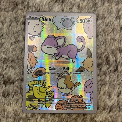 After Skool Hobby Ditto Rattata 08 Series 2 Fan Art Genetic Mystery 1st Print