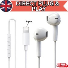 FOR APPLE Headphones EARPHONES wired EARBUDS FOR iPhone 14 13 11 X XS MAX XR