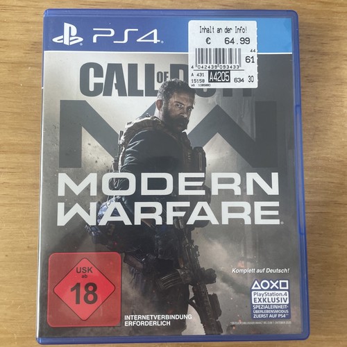 Call of Duty Modern Warfare (PlayStation 4, 2019)