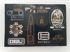 Genuine Eotech Optics Sticker Sheet 9 Stickers Decals - Nra Shot Show 2026