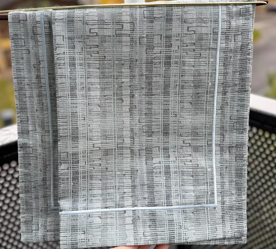 Peacock Alley Biagio King Duvet and 2 King Shams, Custom Made Fine Bedding Linen - Image 3 of 4