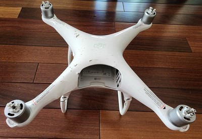 DJI Phantom 4 Pro 4K Drone - White WM331A DRONE FOR PARTS