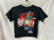 2011 WWE Wrestling John Cena The Rock Youth Children's T-shirt Size 10/12