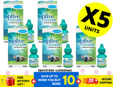 Confezione da 5 colliri lubrificante fusione ottica 10 ml