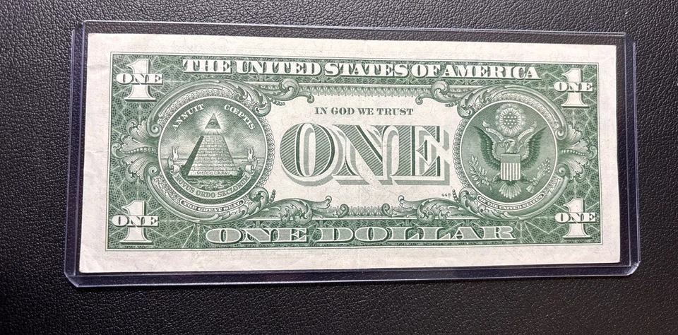 1963  $ 1 Dollar Bill - Image 2 of 2