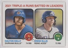 2022 Topps Heritage Minor League Edition Leaders Drew Ellis Dalton Kelly #63 0w8