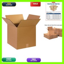 Box Usa Usa 15 Pack Of Heavy-Duty Double Wall Corrugated Cardboard Boxes 15 L X