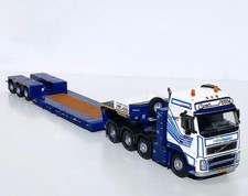 Volvo FH2 globetrotter 8x4 lowloader "Van Wijgerden" WSI truck models 1:50