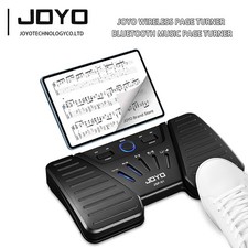 JOYO Wireless Page Turner Pedal Rechargeable Bluetooth Foot Pedal iPad Tablet