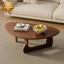 Compact Walnut Coffee Table