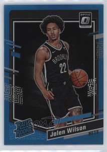 2023-24 Panini Donruss Optic Rated Aqua Prizm /249 Jalen Wilson #206 Rookie RC