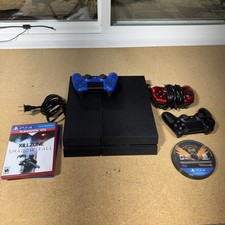 Sony PlayStation 4 PS4 CUH-1215A 500GB Bundle w/3 Controllers and 17 Games