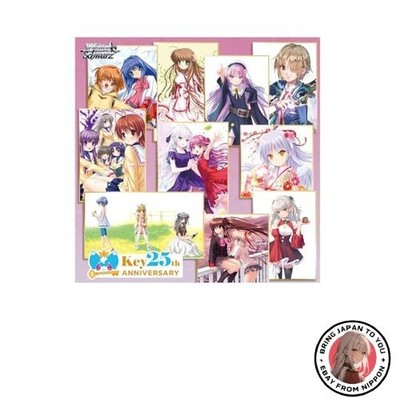 Weiss Schwarz Key 25th Anniversary Premium Booster BOX Trading Card Game Japan