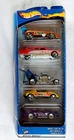 HOT WHEELS BIRTHDAY 5-CAR GIFT PACK, Mustang, Mazda, Limozeen, Shadow
