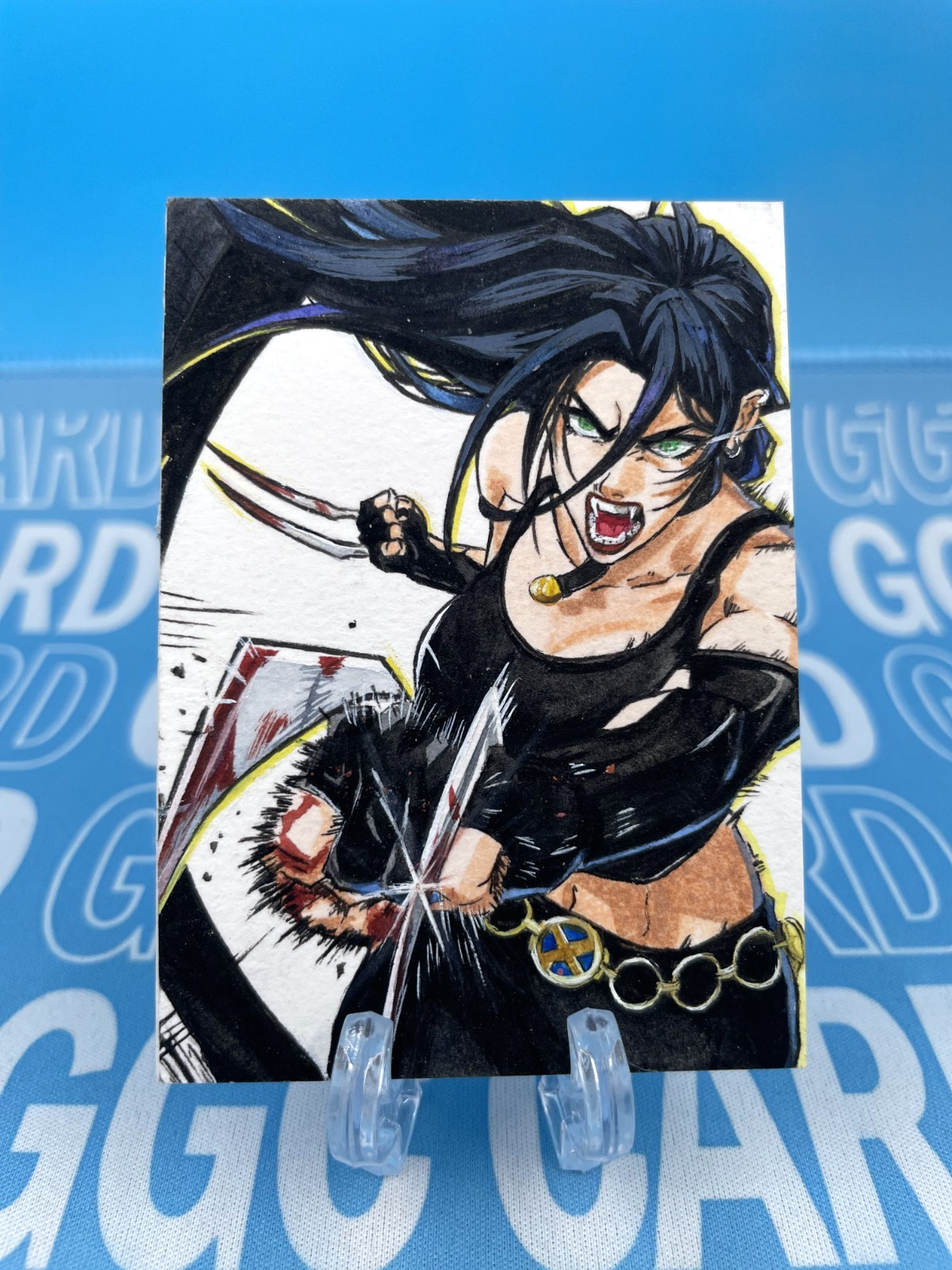 GGC Studio Marvel X-23 Artist Hand Drawn Auto Sketch Card 1/1