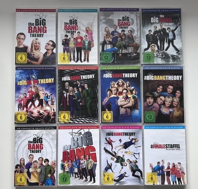 The Big Bang Theory - Komplette Serie - Staffel 1-12 DVD Set - Deutsch