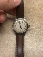 RARE 1940's TUDOR CLEAN DIAL MANUAL WIND TRIPLE SIGNED MENS SMALL ROSE RUNS