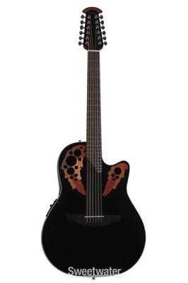 Ovation Elite Celebrity Mid-depth 12-string Acoustic-electric Guitar