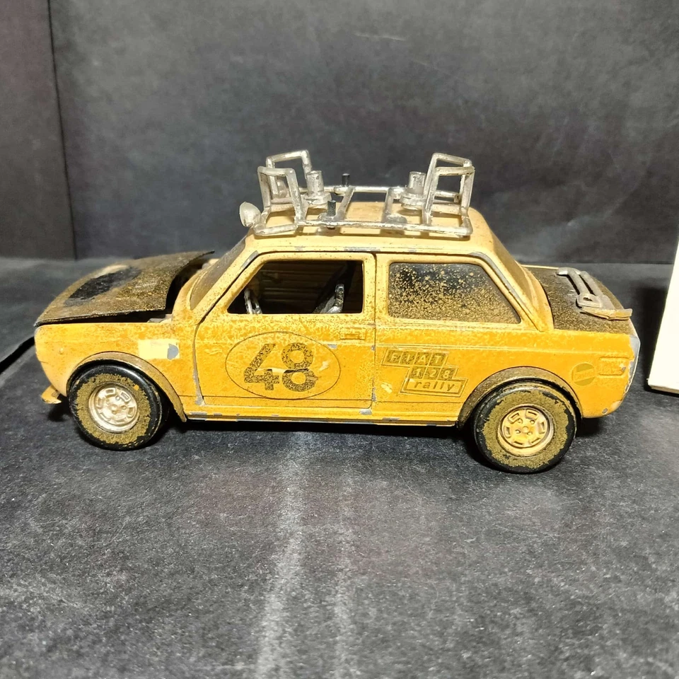 Modellino Polistil Fiat 128 Rally Safari scala 1:25 da restaurare rara - Immagine 4 di 4
