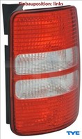 Tyc 11-12564-11-2 Heckleuchte Links RüCklicht Hecklicht RüCkleuchte FüR Vw