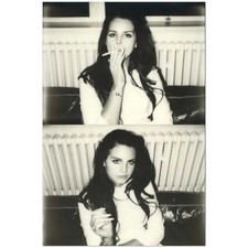 Lana Del Rey Vintage Black White Portrait Photo Art Poster