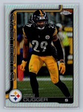 2025 Topps Chrome Football - Refractors #211 KYLE DUGGER 