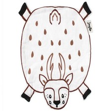 Young & Free Babies' Dribble Droolers Dasher The Deer Burp Cloth  