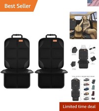 Heavy-Duty Car Seat Protector with Anti-Slip Technology - Perfect for Families