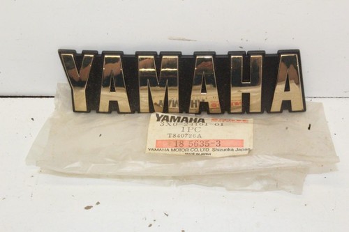 Vintage NOS Yamaha XV920 Gas Tank Emblem 3X0-24161-01