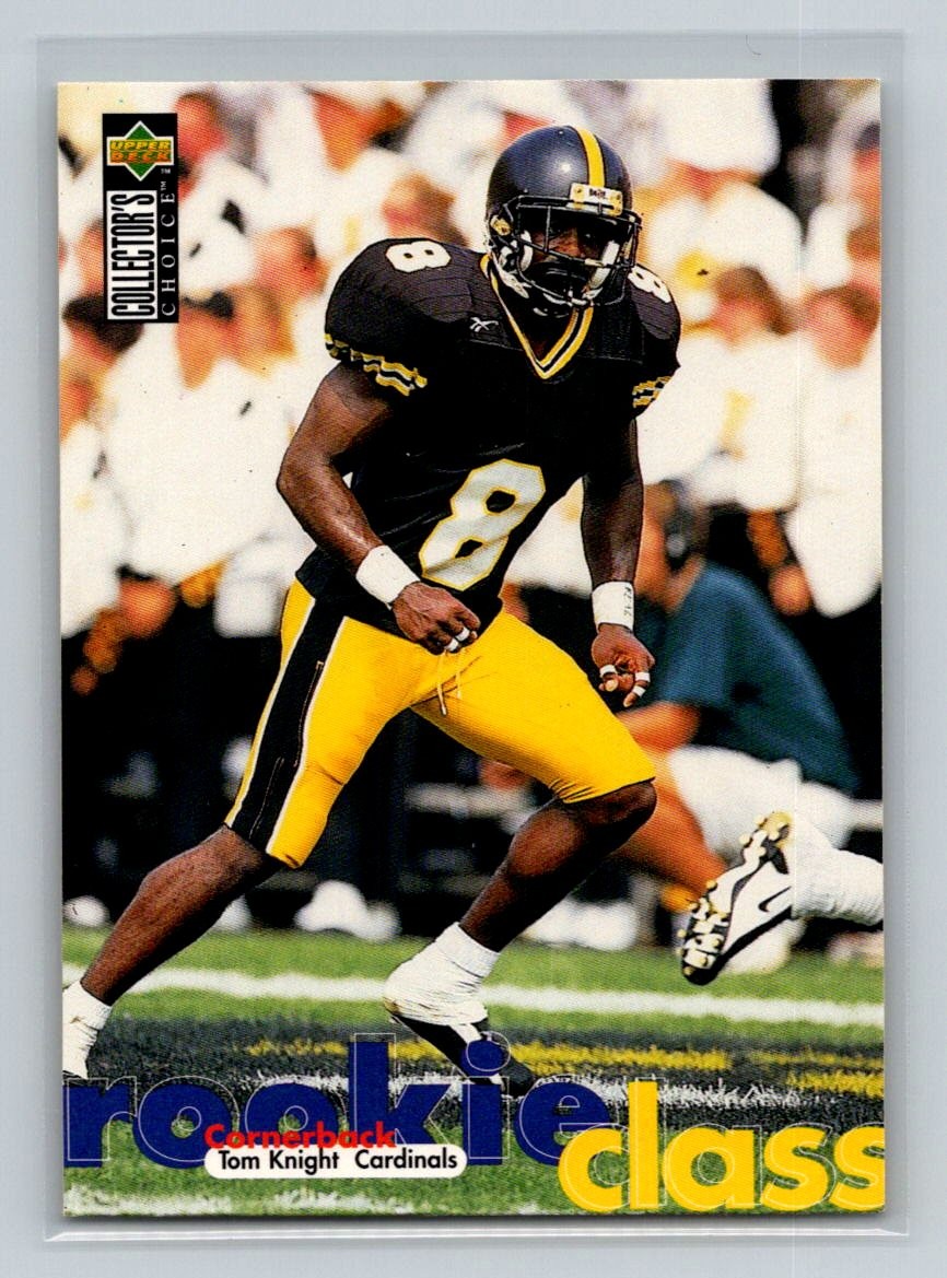 1997 Collector's Choice Rookie RC #6 Tom Knight Arizona Cardinals Football Card