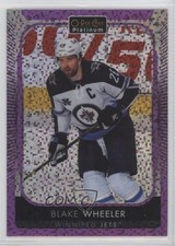 2021-22 O-Pee-Chee Platinum Violet Pixels 68/299 Blake Wheeler #160 2d8