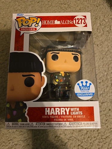 Funko POP Movies Home Alone Harry with Lights 1273 Vinyl Figure Exclusive